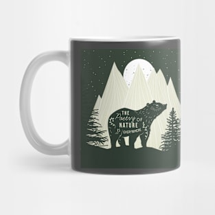 The poetry of nature is everywhere Mug